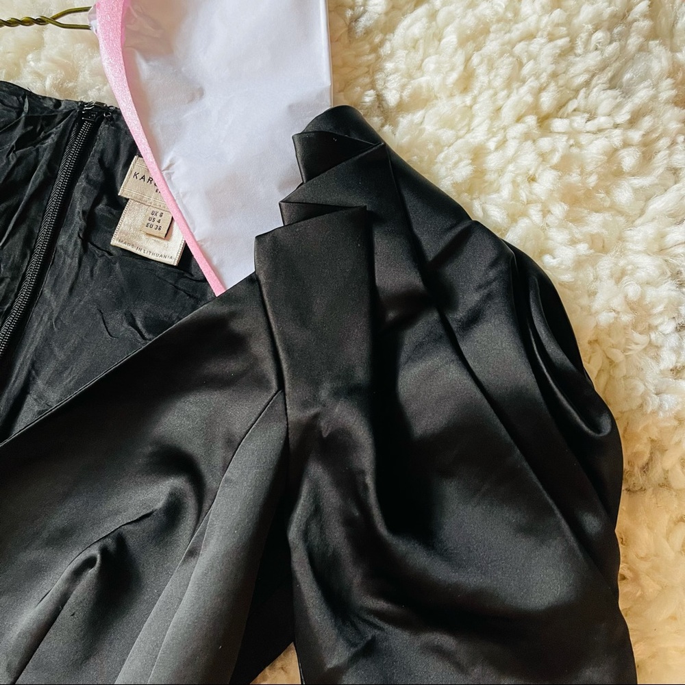 Cocktail dress Karen Millen with puffy shoulder